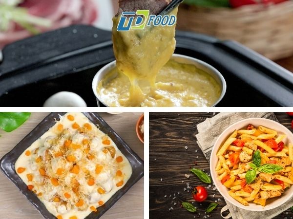 Sốt phô mai trứng muối ăn với gì ngon nhất?